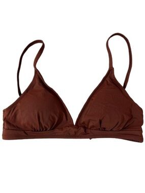 Amazon Essentials Brown Triangle Bralette